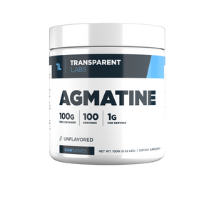 Agmatine Unflavored Powder 100 servings from Transparent Labs