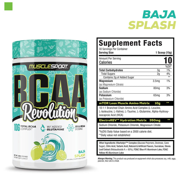 MuscleSport BCAA Revolution 30srv