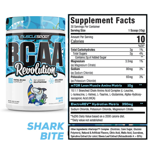 MuscleSport BCAA Revolution 30srv