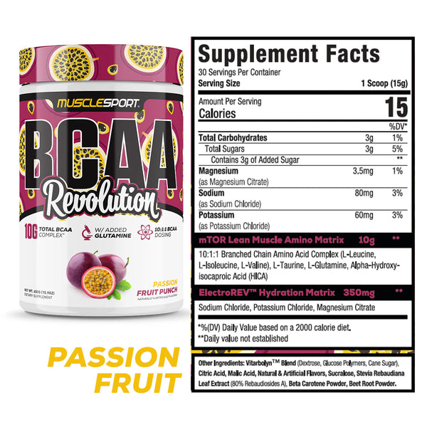 MuscleSport BCAA Revolution 30srv