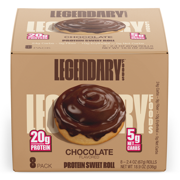 Legendary Protein Sweet Rolls 8ct