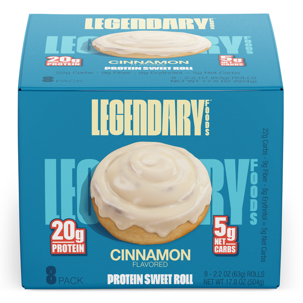 Legendary Protein Sweet Rolls 8ct
