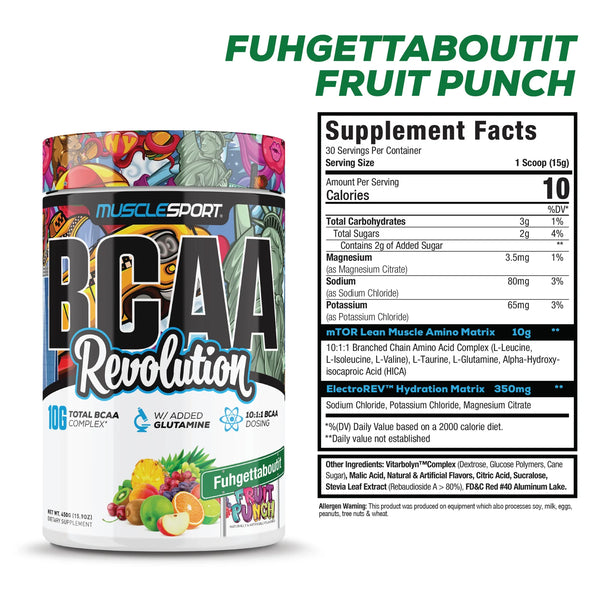 MuscleSport BCAA Revolution 30srv