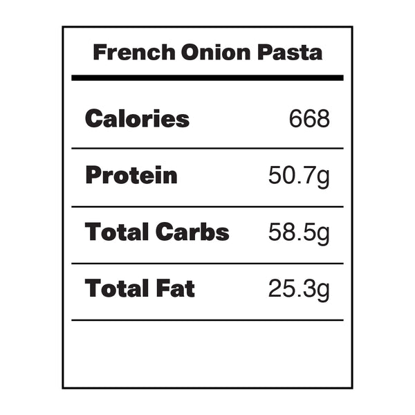 NF Foods French Onion Pasta With Chicken Bowl (Local Delivery/Pickup Only)