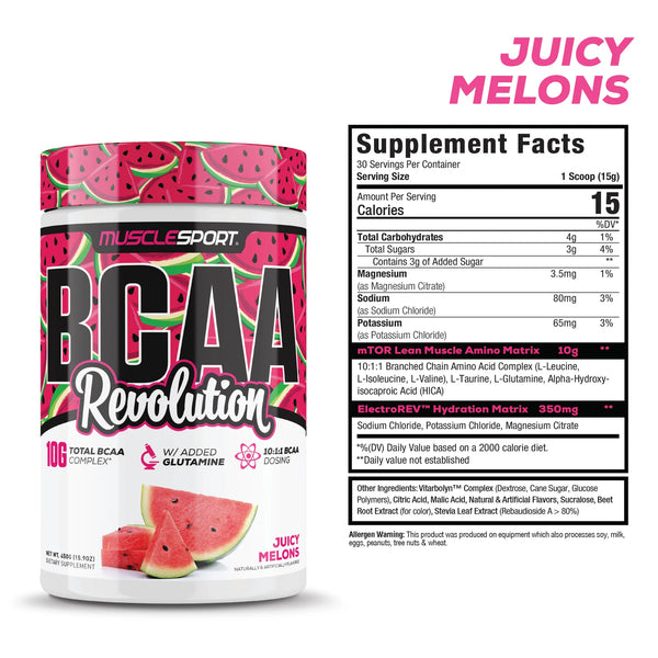 MuscleSport BCAA Revolution 30srv