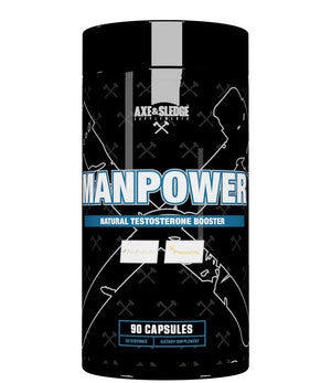 Axe & Sledge Manpower 90Caps - Nutrition Faktory