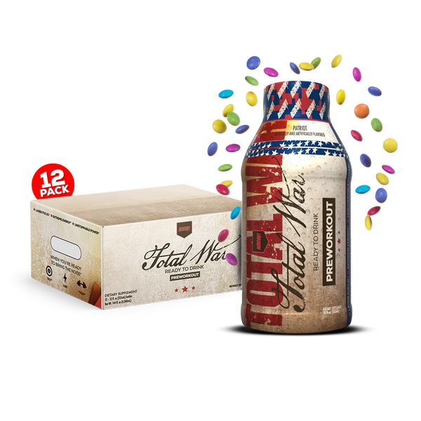 Redcon1 Total War RTD 12ct - Nutrition Faktory