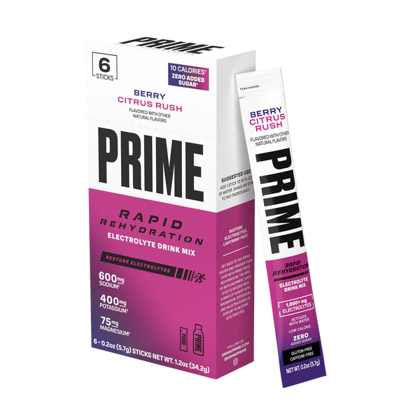 Prime Rapid Hydration Sticks 6pk