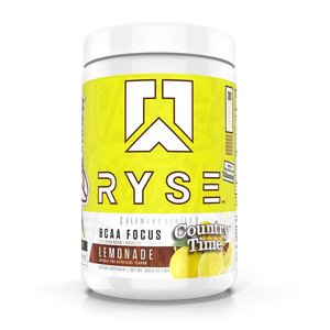 Ryse BCAA Focus 30srv, 2:1:1 BCAA ratio, cognizin, caffeine, element series, Country Time Lemonade flavor
