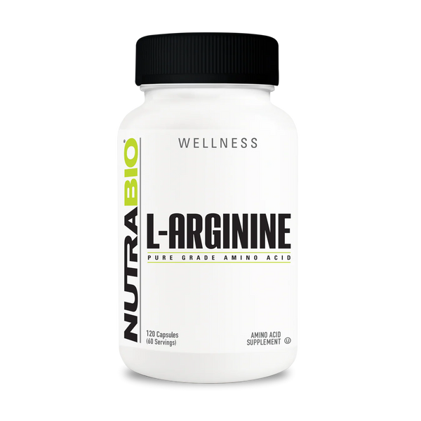 NutraBio Arginine 120Caps