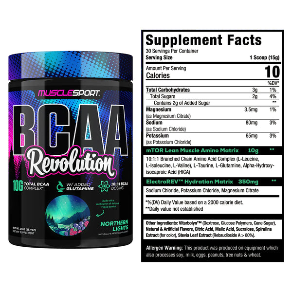 MuscleSport BCAA Revolution 30srv