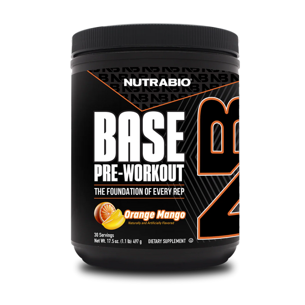 NutraBio Base Pre-Workout 30srv