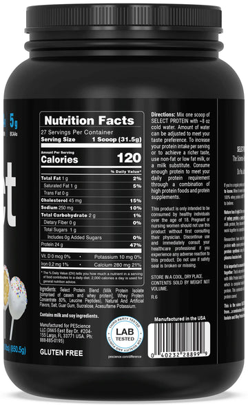PEScience Select Protein 2lb - Nutrition Faktory