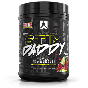 Ryse Stim Daddy 40srv, High-stim pre-workout in Cherry Limeade Flavor