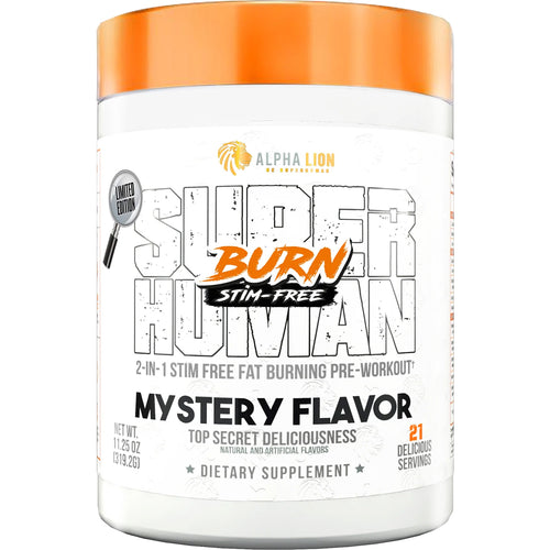 Alpha Lion SuperHuman Burn (Stim- Free) 50srv