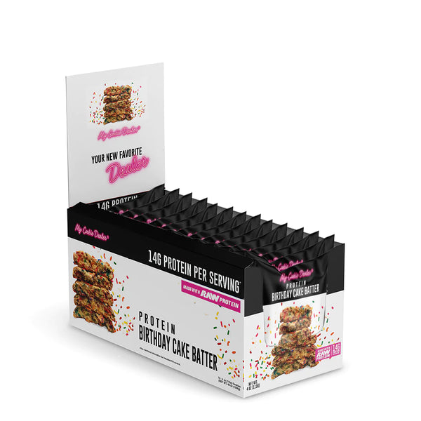 My Cookie Dealer 12ct, Birthday Cake Batter protein cookie with 14G of protein per serving
