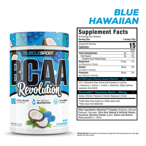 MuscleSport BCAA Revolution 30srv