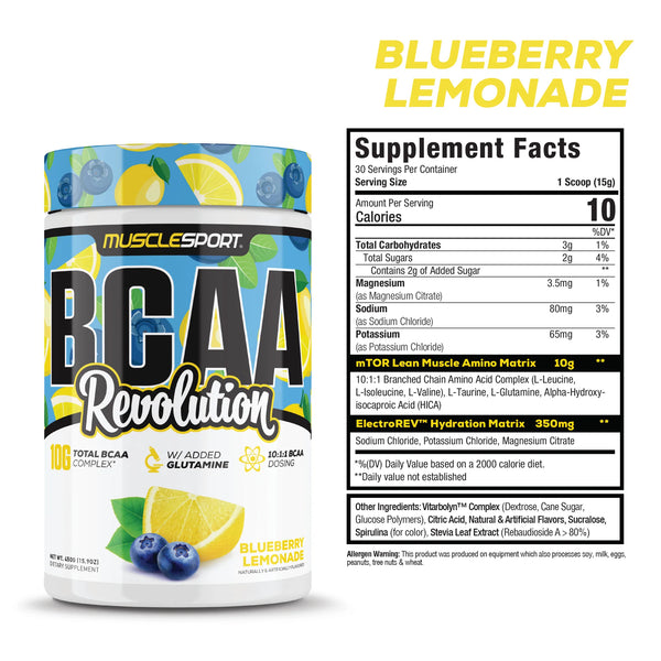 MuscleSport BCAA Revolution 30srv