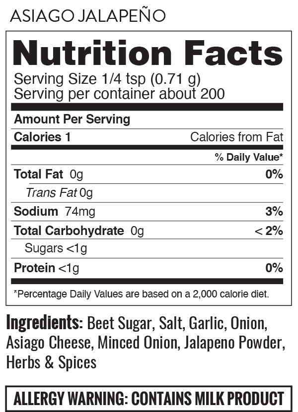 Supplement Facts Buck Season