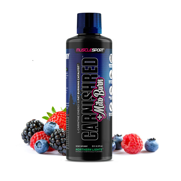 MuscleSport Carnishred + MitoBurn 16oz