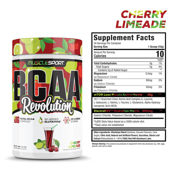MuscleSport BCAA Revolution 30srv