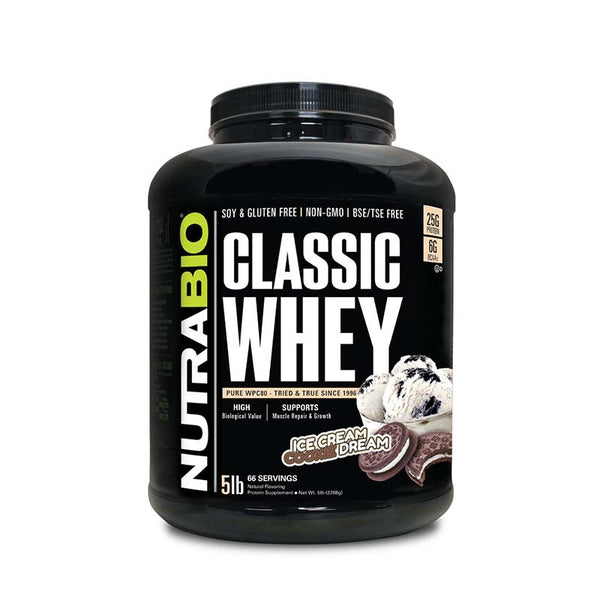 NutraBio Classic Whey Protein 5lb