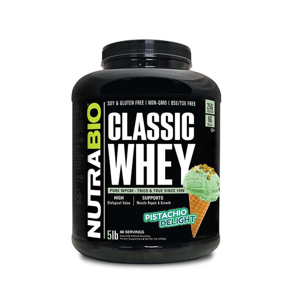 NutraBio Classic Whey Protein 5lb