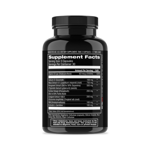 Supplement Facts Jocko Combat Tested 90Caps. Testosterone optimizer*