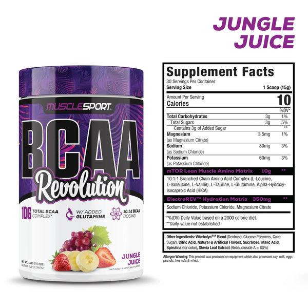 MuscleSport BCAA Revolution 30srv