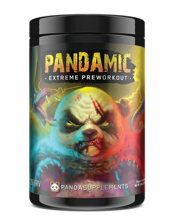Panda Pandamic Extreme Pre Workout, Peach Gummy Rings flavor
