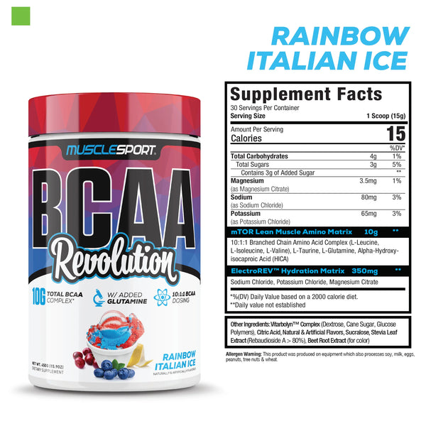 MuscleSport BCAA Revolution 30srv
