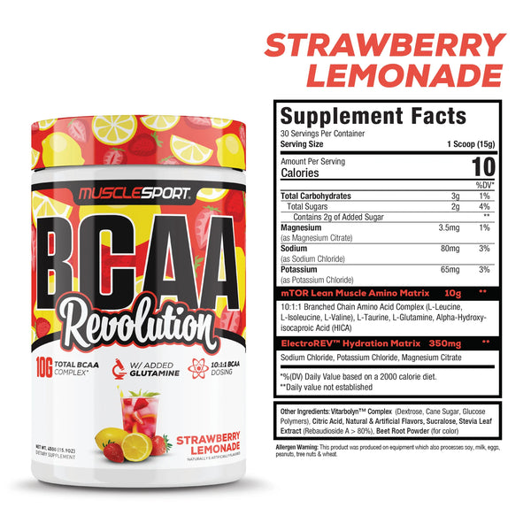 MuscleSport BCAA Revolution 30srv