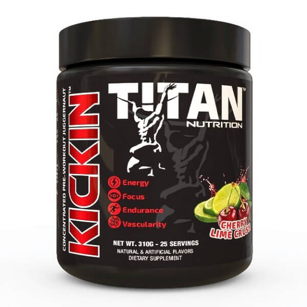 Kickin 25srv - Nutrition Faktory. Cherry Lime Crush flavor