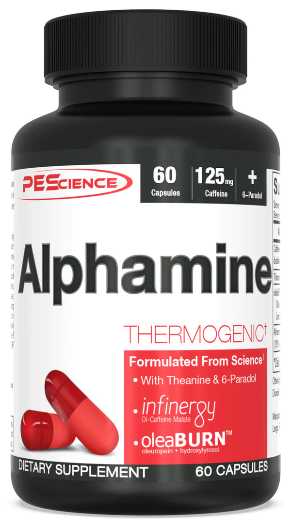 PEScience Alphamine 60Caps - Nutrition Faktory