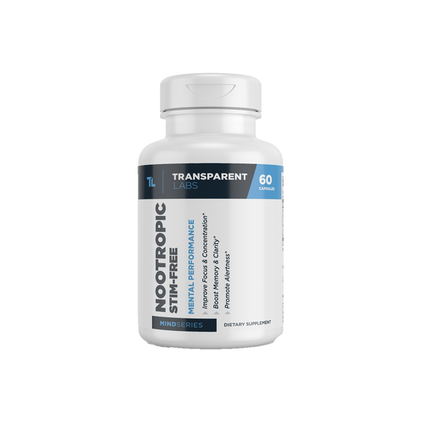 Transparent Labs Nootropic Stim-Free 60caps, mental performance