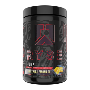 Ryse Project: Blackout Pump 25srv, Electric Lemonade Flavor, Stim Free Pump