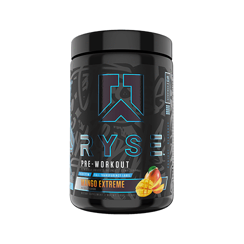 Ryse Project: Blackout Pre-Workout 25srv, Mango Extreme flavor