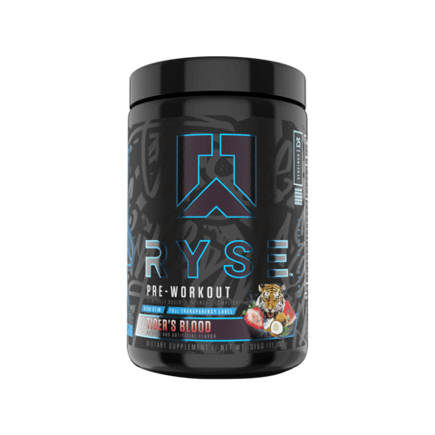 Ryse Project: Blackout Pre-Workout 25srv, Tigers Blood flavor