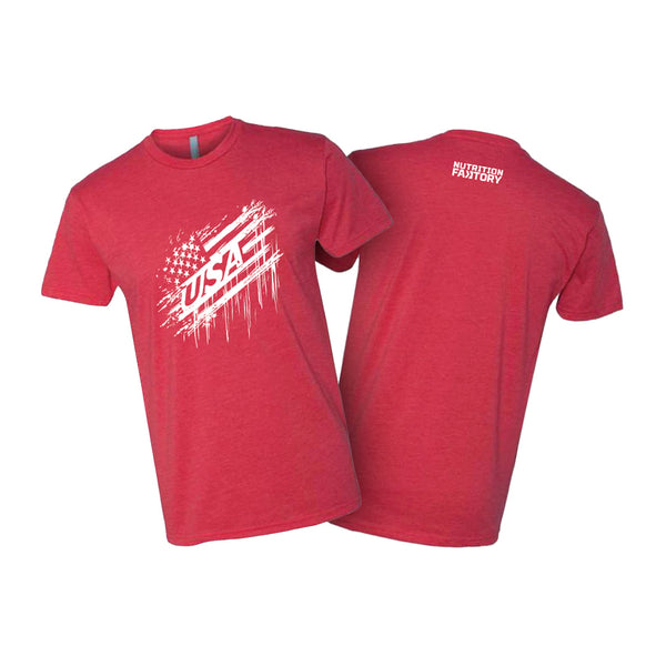 Nutrition Faktory Stars, Stripes & Strength Tee