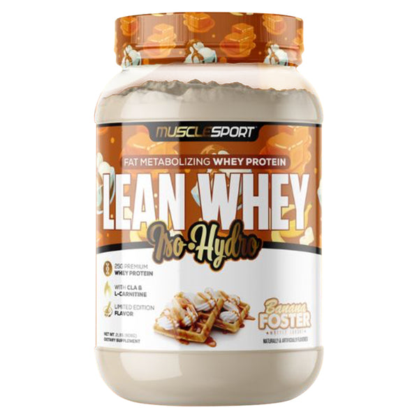 MuscleSport Lean Whey Iso-Hydro 2lb - Nutrition Faktory 