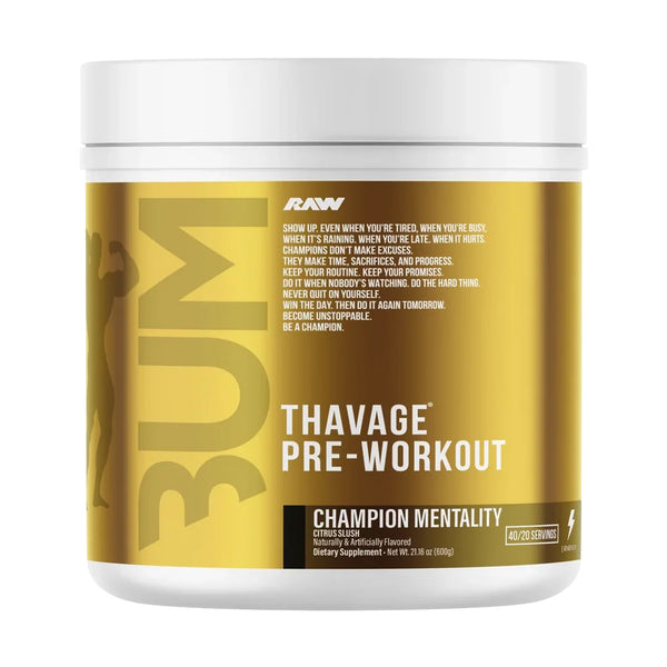 Raw CBUM Thavage 40srv - Nutrition Faktory 