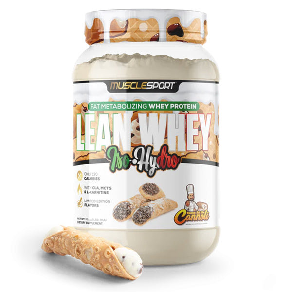 MuscleSport Lean Whey Iso-Hydro 2lb - Nutrition Faktory 