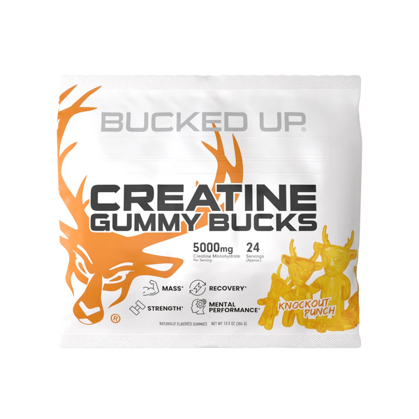 Bucked Up Creatine Gummy Bucks 20srv