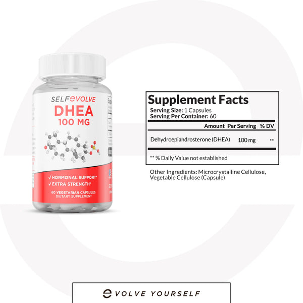 Self Evolve DHEA 100mg 60Caps