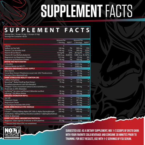 Inspired DVST8 Dark 40srv