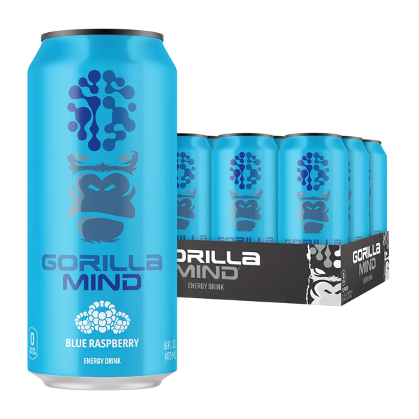 Gorilla Mind Energy Drink 12pk