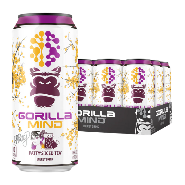 Gorilla Mind Energy Drink 12pk