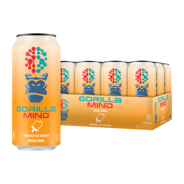 Gorilla Mind Energy Drink 12pk