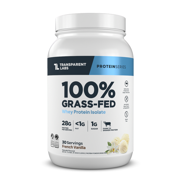 Transparent Labs Grass Fed Isolate 30srv