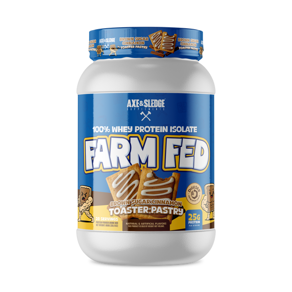 Axe & Sledge Farm Fed Brown Sugar Cinnamon Toaster Pastry Protein at Nutrition Faktory